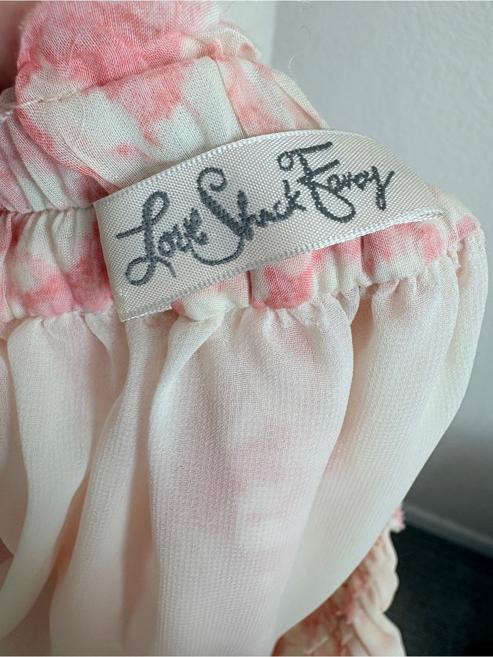 LoveShackFancy Silk Blend Floral Halter Maxi Dress - Picture 8 of 11